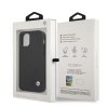 Etui BMW BMHCP12SRCDPK iPhone 12 mini5,4 czarny/black hardcase Leather Deboss